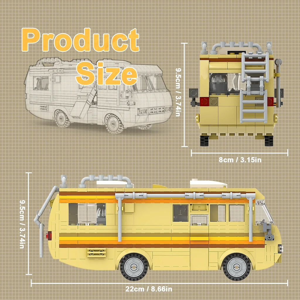 Break Bad RV Camper Building Blocks Toy Set (360PCS)