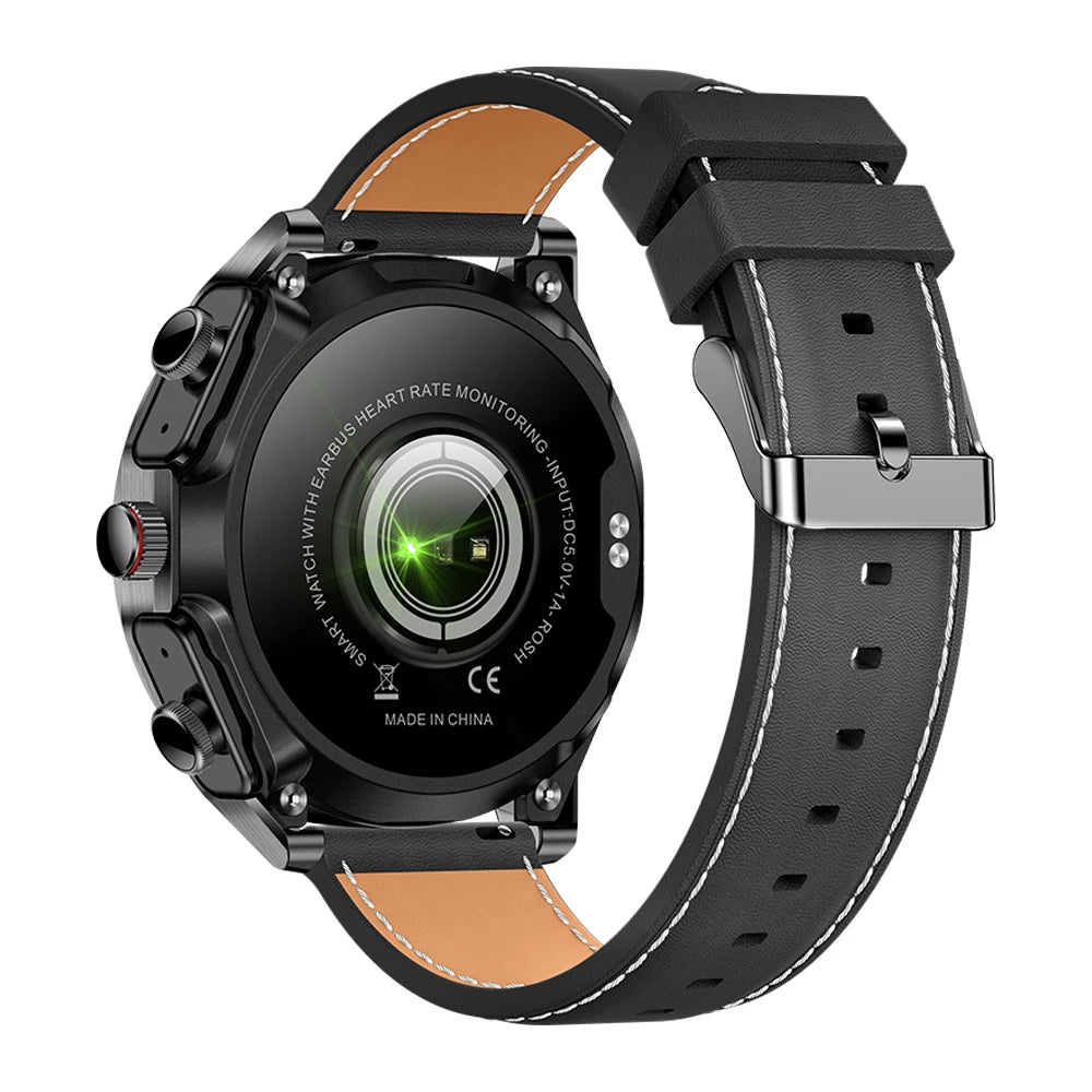 2025 T95 Health Monitoring 2 in 1 Smart Watch with TWS Earbuds IP67 Waterproof 1.52 Inch  Relojes Headphones Smartwatch for Men