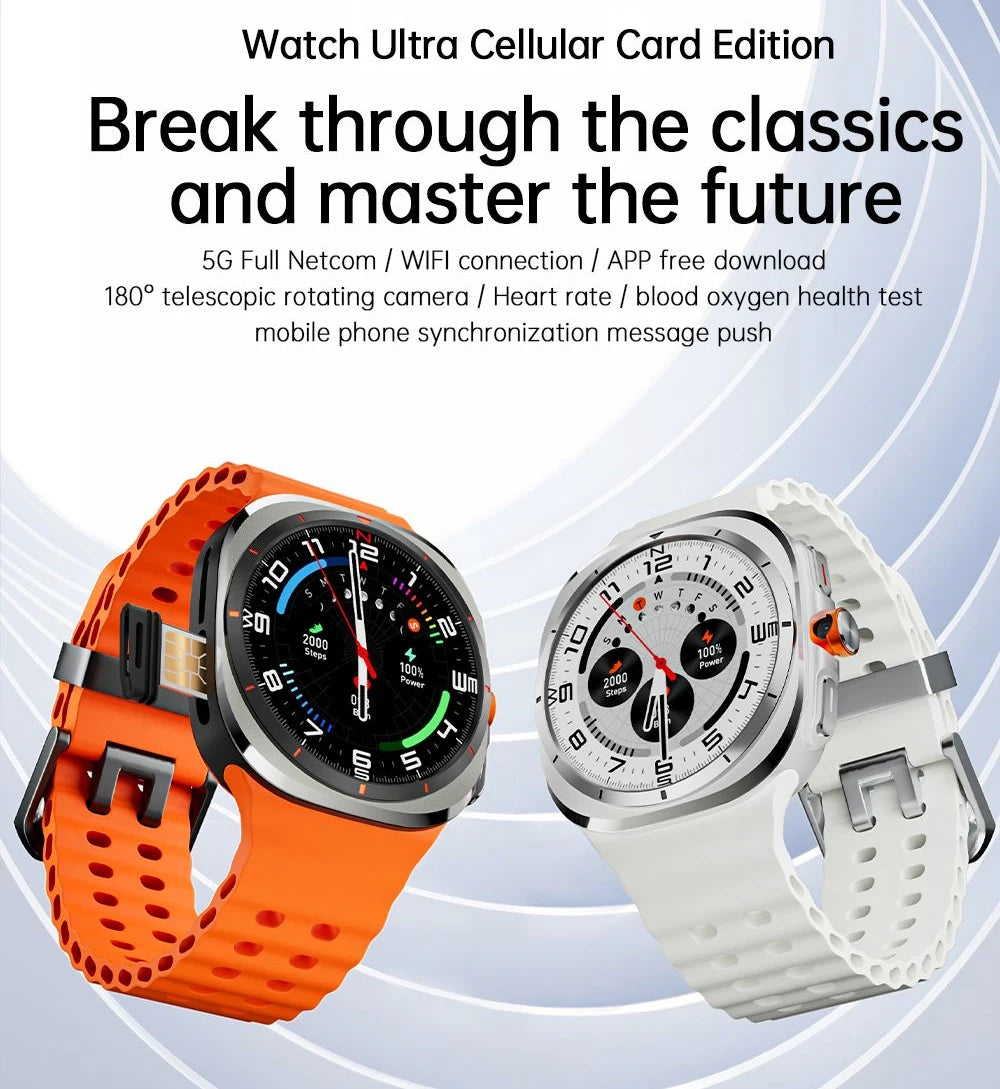 2025 New 4G U8 Android Smartwatch Ultra Smart 3+32GB