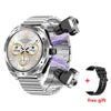 2025 T95 Health Monitoring 2 in 1 Smart Watch with TWS Earbuds IP67 Waterproof 1.52 Inch  Relojes Headphones Smartwatch for Men