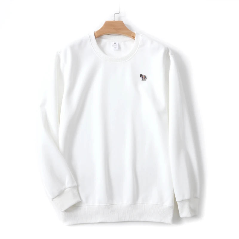 2025 New 100% pure cotton Spring Autumn high-end brand Men/Women Long sleeve O-Neck fashionable style Couple reathable T-shirt ﻿