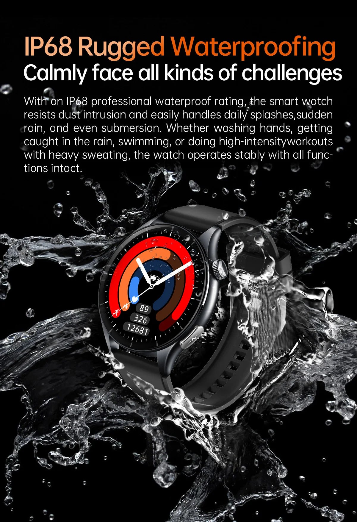 2025 New Health Analysis ECG+PPG Smart Watch Body Fat Uric Acid Blood Pressure Heart Rate Tracker NFC Smartwatch For Android IOS