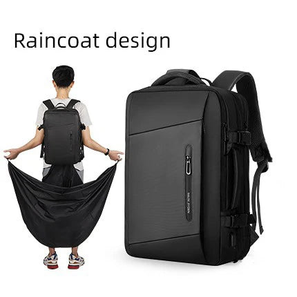 17 inch Laptop Backpack Men Business Carry-on Flight Approved 40l Travel Backpack