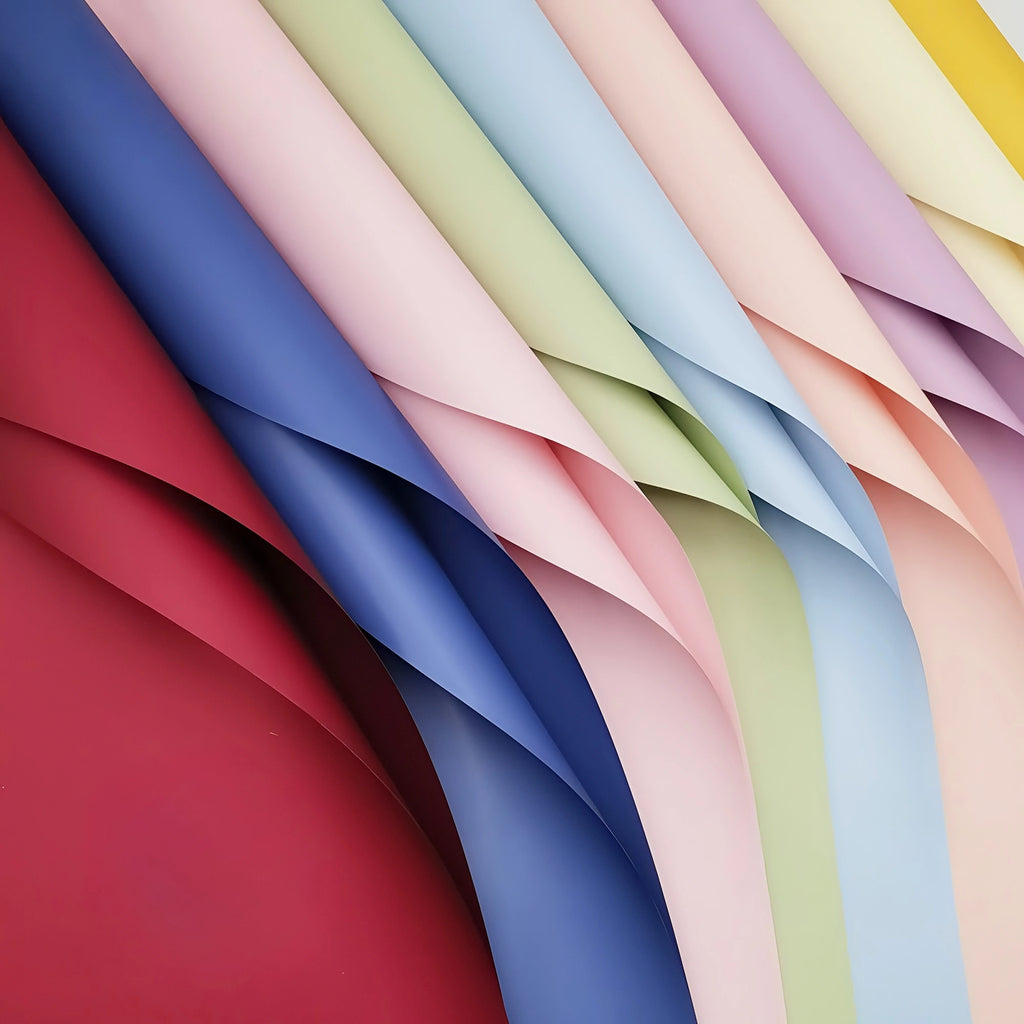 20 PCS Flower Wrapping Paper Korean Style Waterproof Bouquet Wrapping Birthday Wedding Halloween Christmas DIY Gift Wrapping