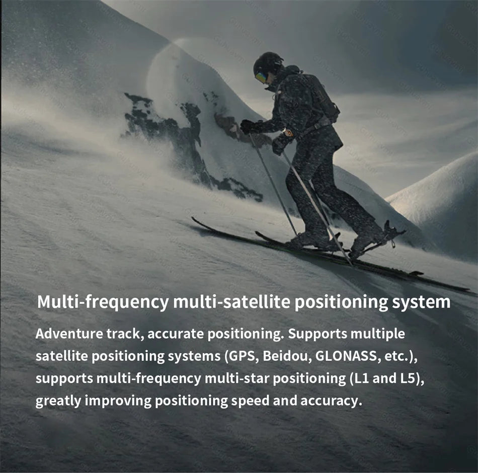 2025 New GPS Smart Watch AMOLED Screen 3ATM Waterproof Fitness tracking Heart Rate BT Call Professional Sports Smartwatch 650Mah