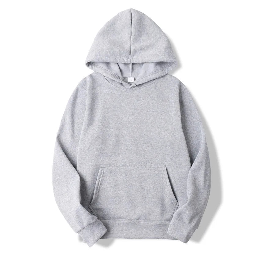 2025 Men's Hoodies Women Pullover Spring Autumn Casual Hoodie Sweatshirts Solid Color Hoodies Oversize Black Sweatshirt For Male
