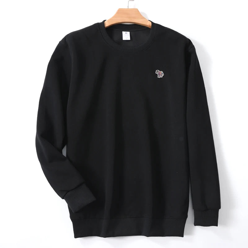 2025 New 100% pure cotton Spring Autumn high-end brand Men/Women Long sleeve O-Neck fashionable style Couple reathable T-shirt ﻿