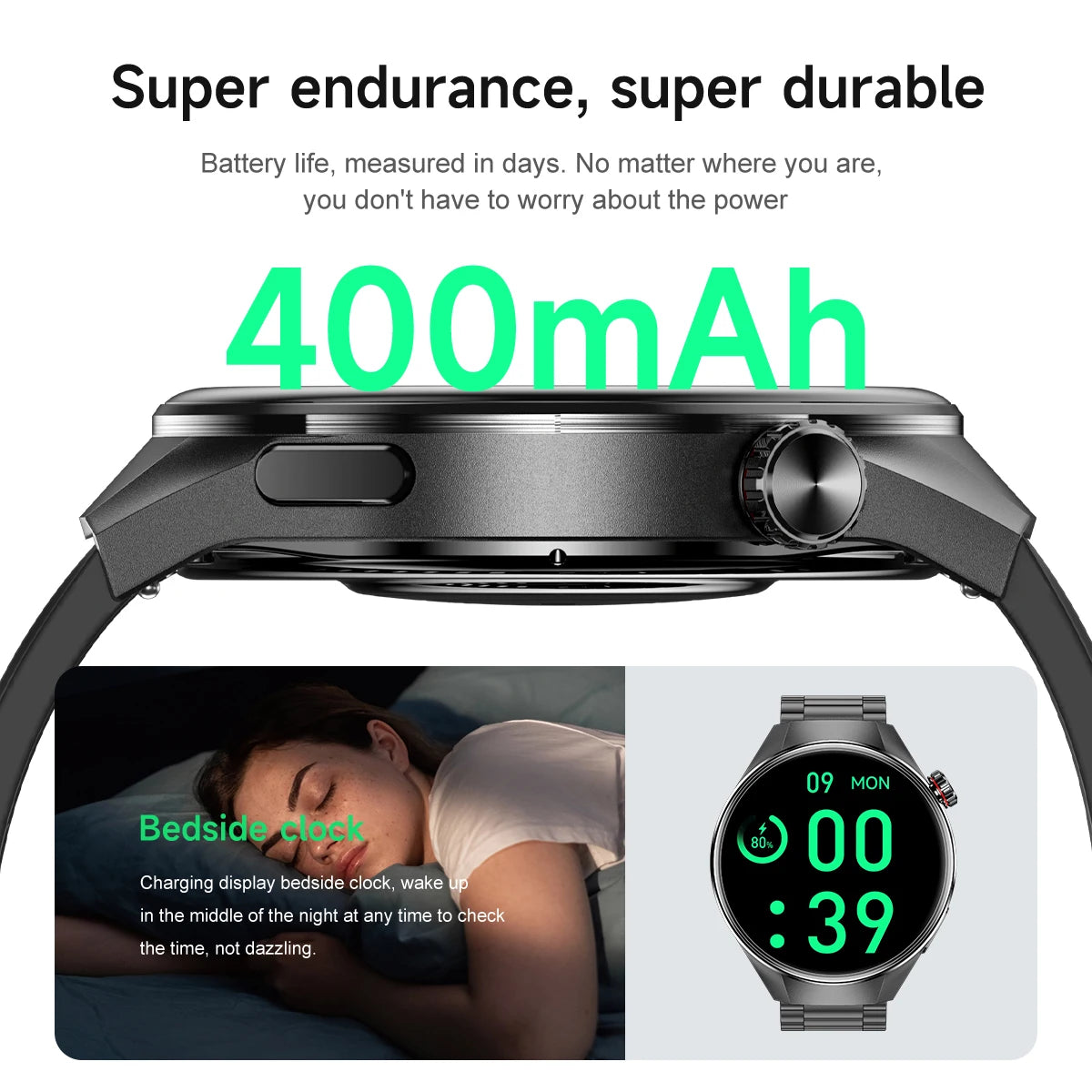 2025 New Originl Watch GUHUAVMI Smart Watch 1.75" HD AMOLED Screen GPS track Heart Rate Bluetooth Call Compass Smartwatches Men
