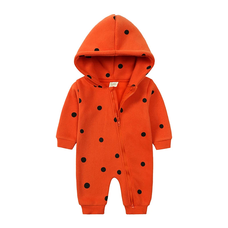 2025 new Bodysuit For Newborn Baby Boys Girls Clothes Long Sleeve cotton Rompers Hoodies Bear Jumpsuit Costume Infant Onesies