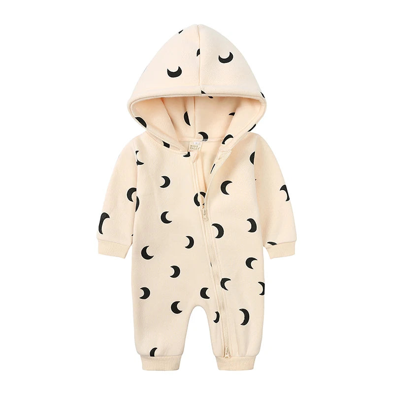 2025 new Bodysuit For Newborn Baby Boys Girls Clothes Long Sleeve cotton Rompers Hoodies Bear Jumpsuit Costume Infant Onesies