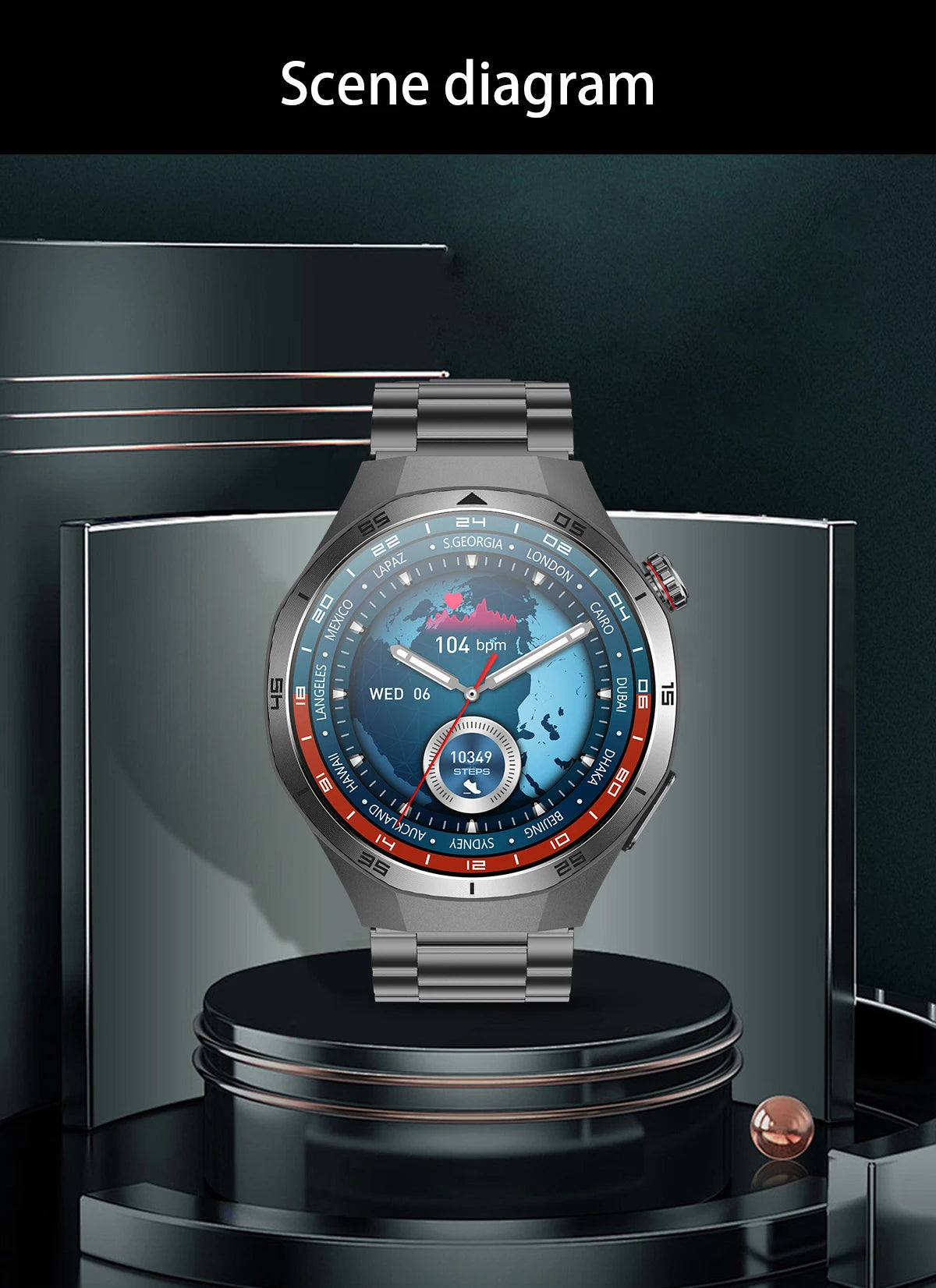 2025 New For HUAWEI ECG+PPG Three High Smart Watch Lipids Uric acid Blood pressure Smartwatch Men NFC Sport HD Call Health Clock