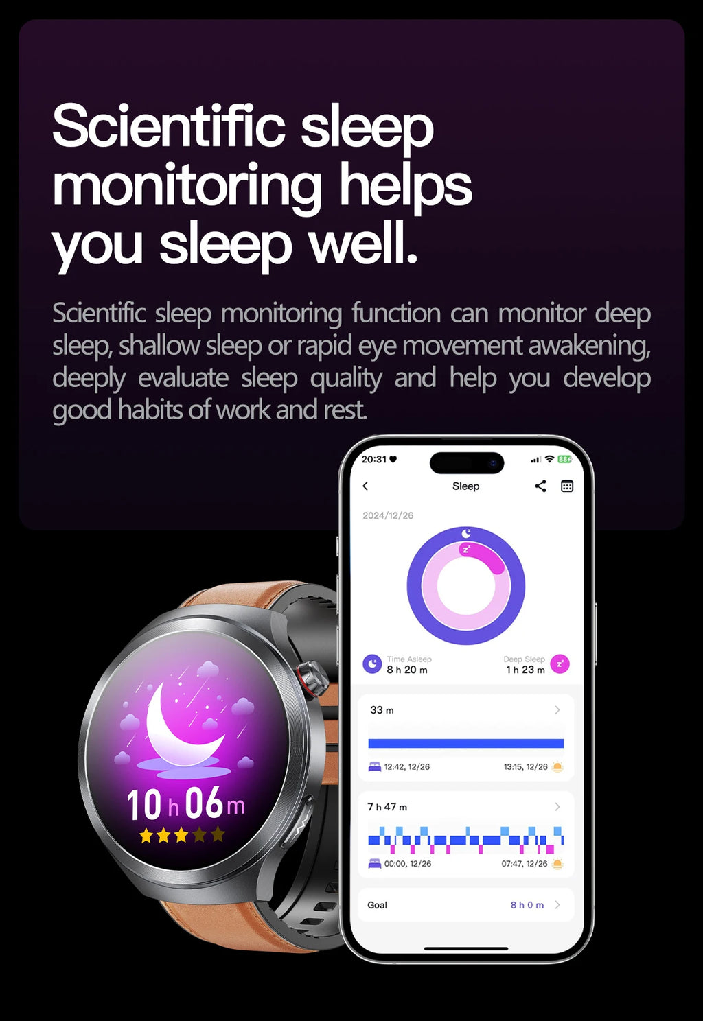 2025 New Health detection ECG+PPG Uric Acid Blood Oxygen Body Analysis Smart Watch Clock Bluetooth BT Call Smart Watch Men