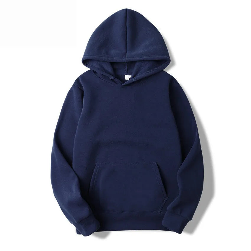 2025 Men's Hoodies Women Pullover Spring Autumn Casual Hoodie Sweatshirts Solid Color Hoodies Oversize Black Sweatshirt For Male