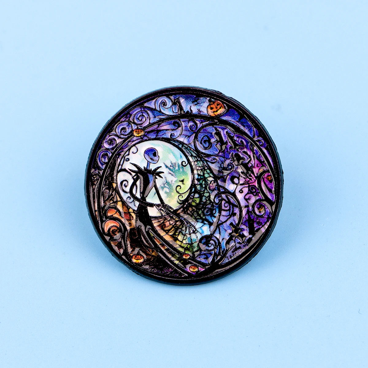 Skeleton Enamel Pins Horror Movie Brooches Badge Lapel Pin For Backpack Clothes Accessories Halloween Jewelry Birthday Gifts