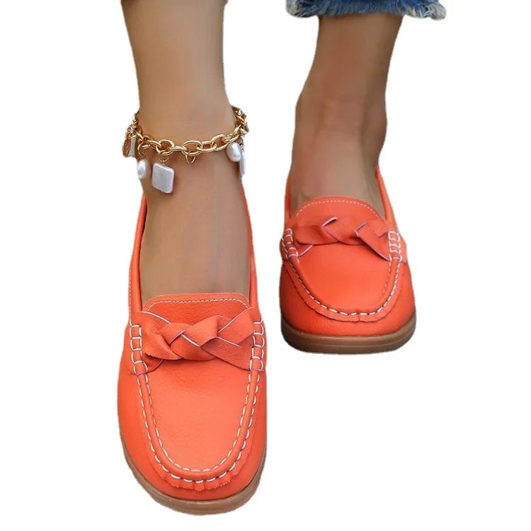 2024 Spring Autumn Fashion Shoes for Women Slip on Loafers Casual Sneakers Zapatos Mujer Flat Shoes for Women Casual Shoes