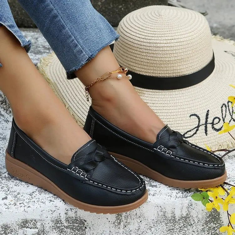 2024 Spring Autumn Fashion Shoes for Women Slip on Loafers Casual Sneakers Zapatos Mujer Flat Shoes for Women Casual Shoes