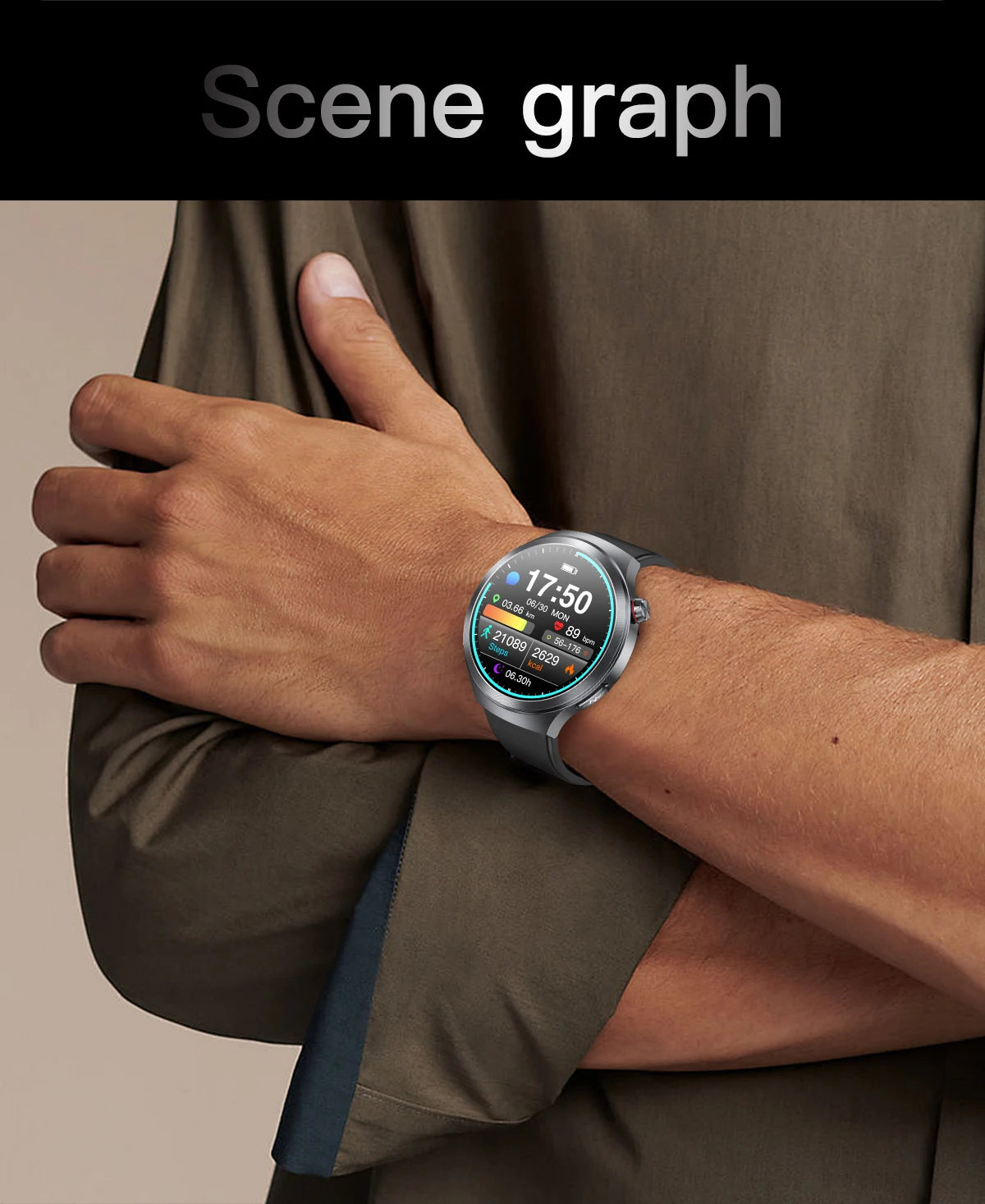 2025 New Health detection ECG+PPG Uric Acid Blood Oxygen Body Analysis Smart Watch Clock Bluetooth BT Call Smart Watch Men