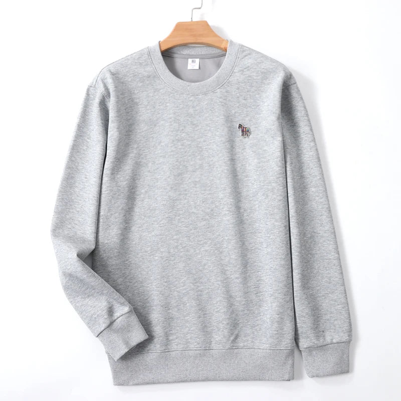 2025 New 100% pure cotton Spring Autumn high-end brand Men/Women Long sleeve O-Neck fashionable style Couple reathable T-shirt ﻿