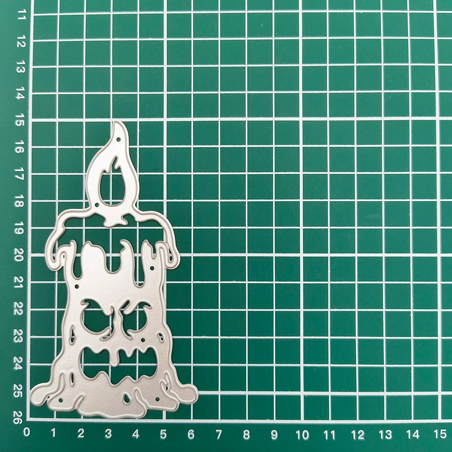 2024 New Arrival Halloween Skeleton Spider Raven Witch Zombie Ghost Bat Pumpkin Letter  Cutting Dies for Scrapbook Card Making