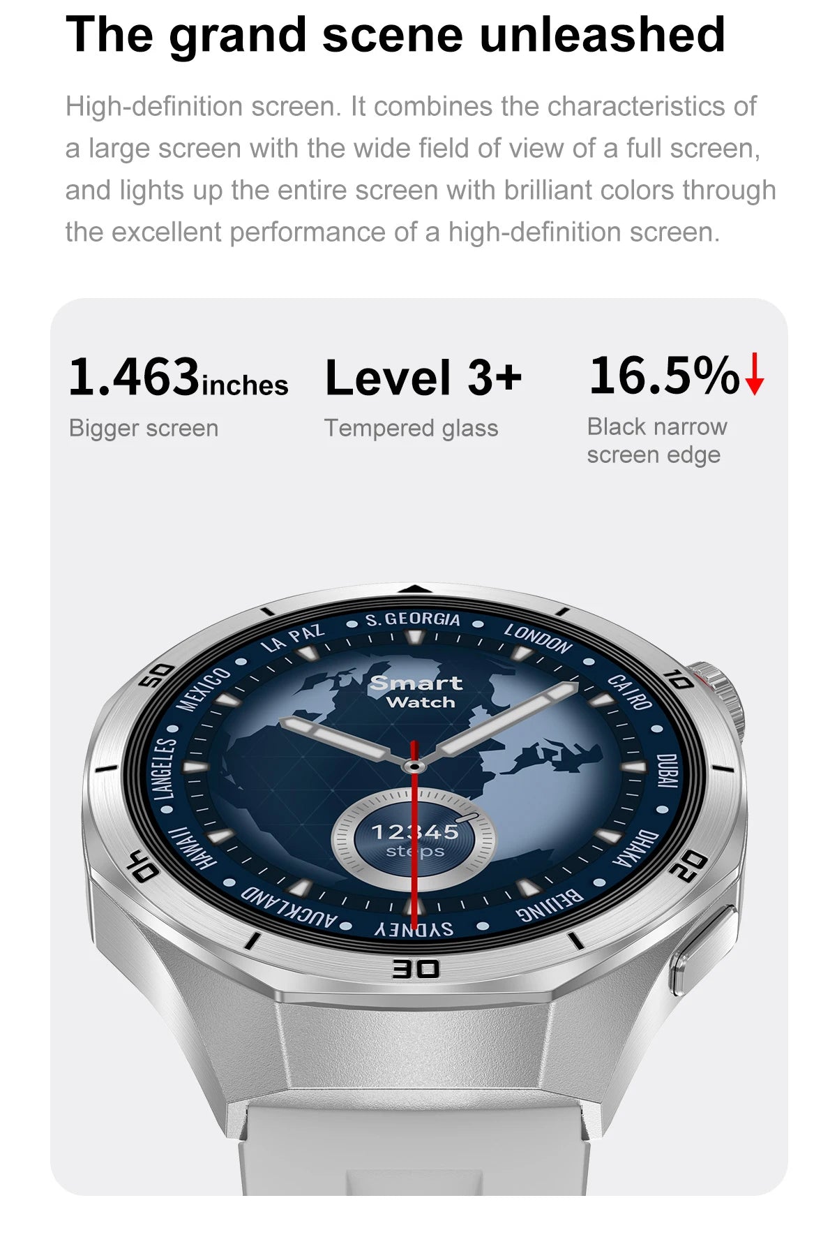2025 New 4G Memory Smart Watch AMOLED HD Always Display The Time Bluetooth Call  GPS Sport Smart Watch For ios Xiaomi Huawei DT5