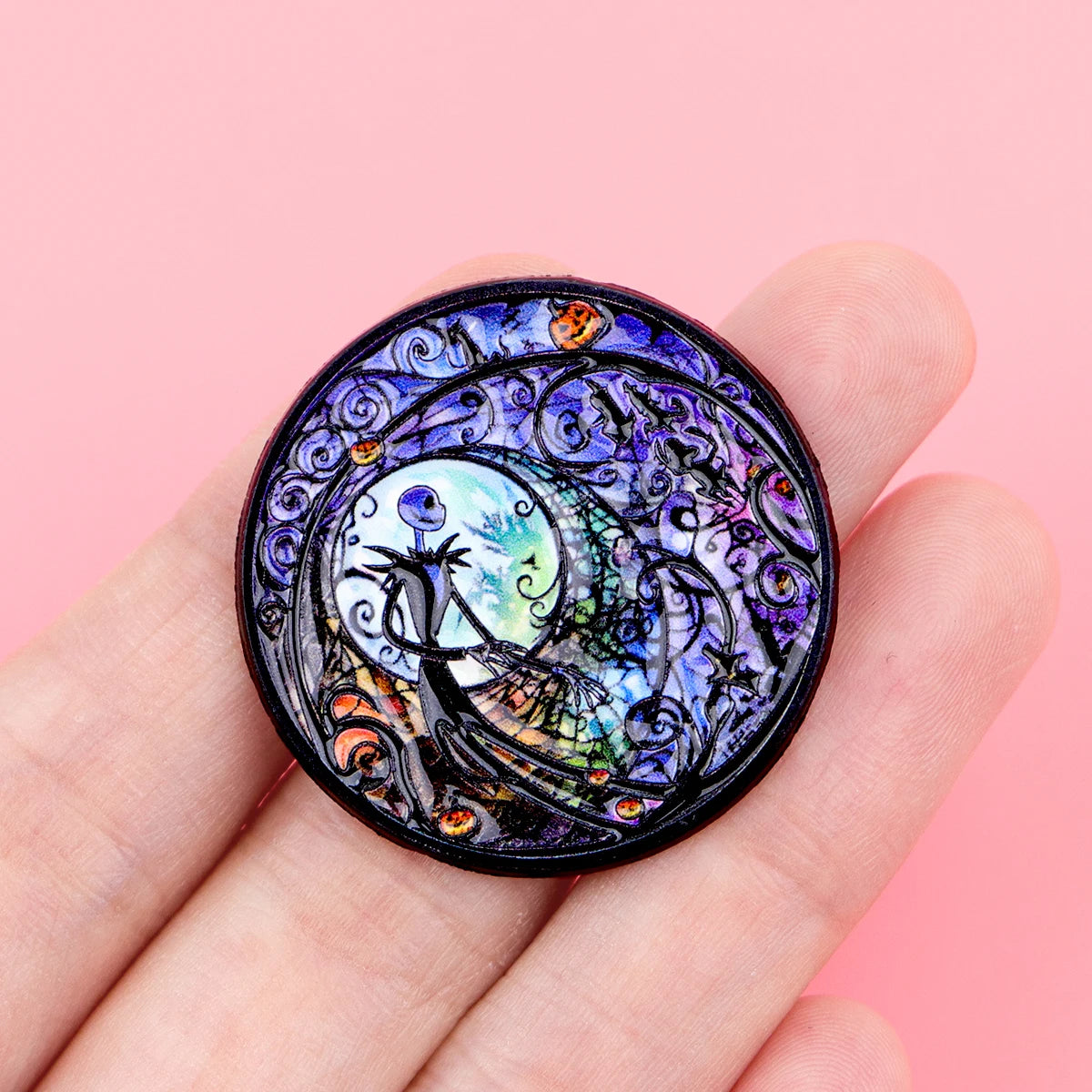 Skeleton Enamel Pins Horror Movie Brooches Badge Lapel Pin For Backpack Clothes Accessories Halloween Jewelry Birthday Gifts