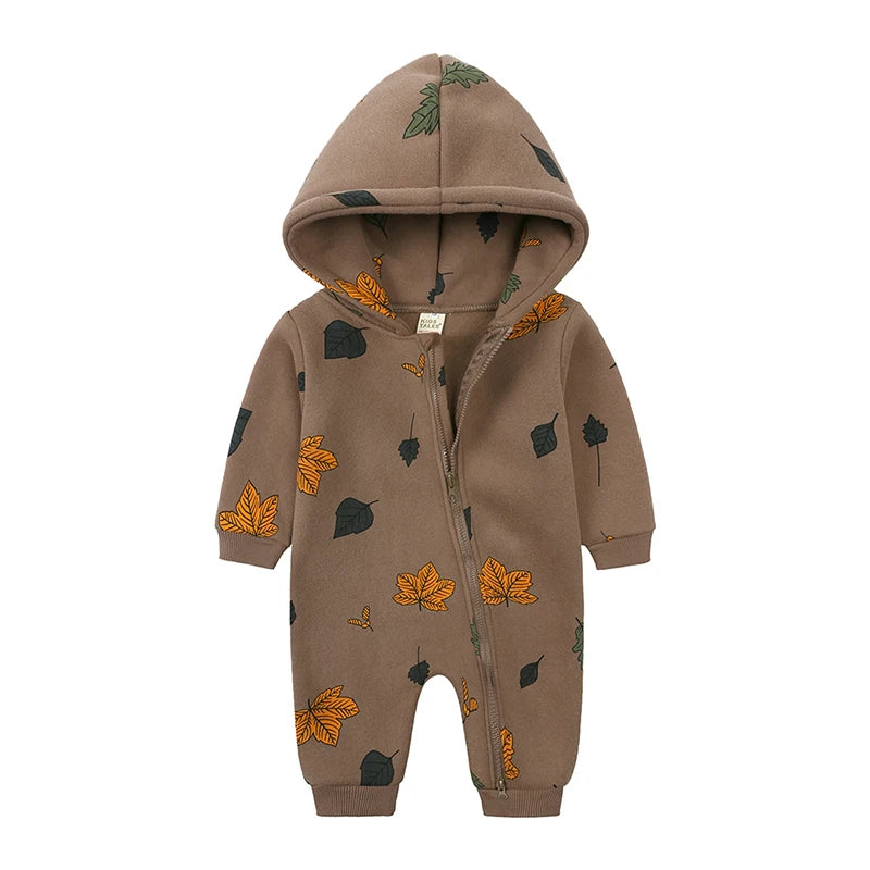 2025 new Bodysuit For Newborn Baby Boys Girls Clothes Long Sleeve cotton Rompers Hoodies Bear Jumpsuit Costume Infant Onesies