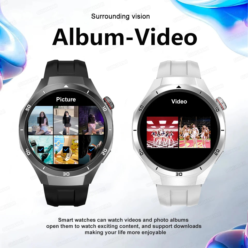 2025 New For HUAWEI GT 5 Pro Multifunction HarmonyOS System Smartwatch Sapphire Screen 32Gb RAM GPS HD Video Call Smart Bracelet