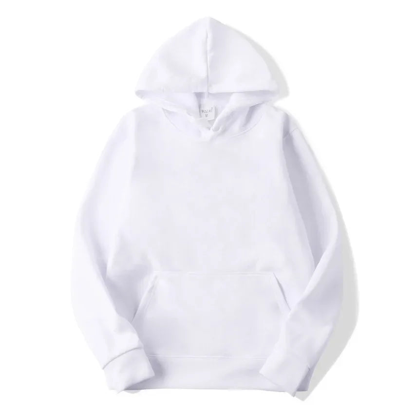 2025 Men's Hoodies Women Pullover Spring Autumn Casual Hoodie Sweatshirts Solid Color Hoodies Oversize Black Sweatshirt For Male