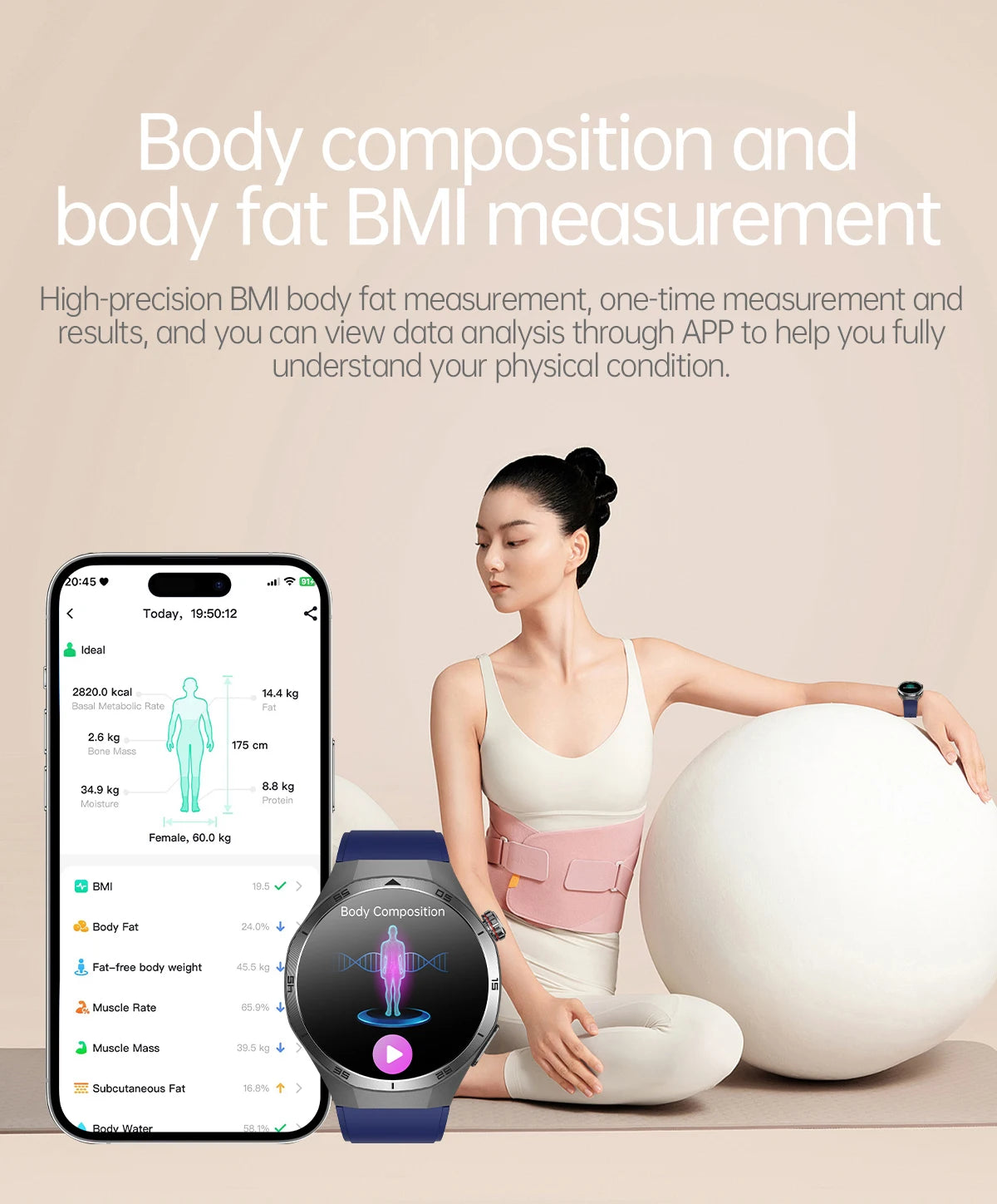 2025 New For HUAWEI ECG+PPG Three High Smart Watch Lipids Uric acid Blood pressure Smartwatch Men NFC Sport HD Call Health Clock