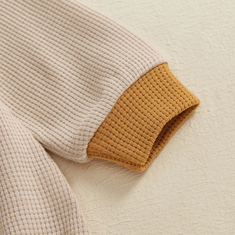 0-24M Baby Girls Boys Sweatshirts Rompers Easter Clothes Rabbit Letter Embroidery Long Sleeve Spring Bodysuits Jumpsuits